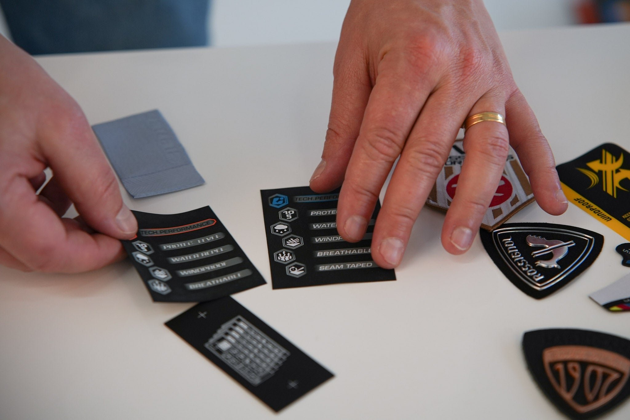 Labels and patches