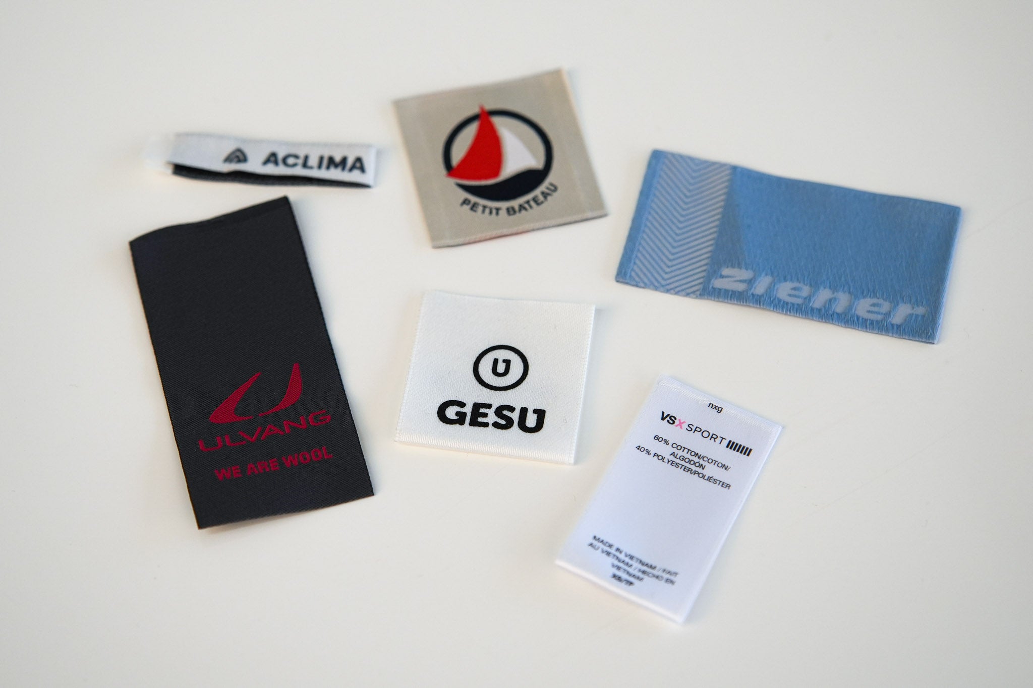 Woven labels